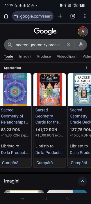 Oracol Scared Geometry cards