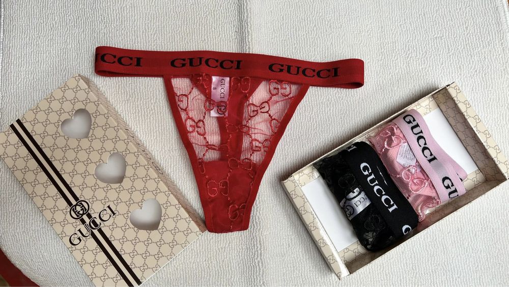 Set Bikini Gucci , chiloti tanga