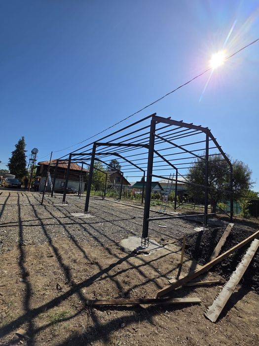 Vand structura metalica 10x20x4 ideală pentru service auto