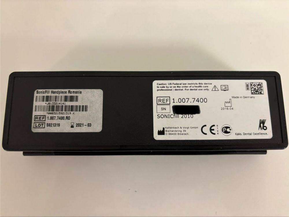 Piesa obturatii bulk KaVo Sonicfill + cupla KaVo Multiflex 457 ca noi