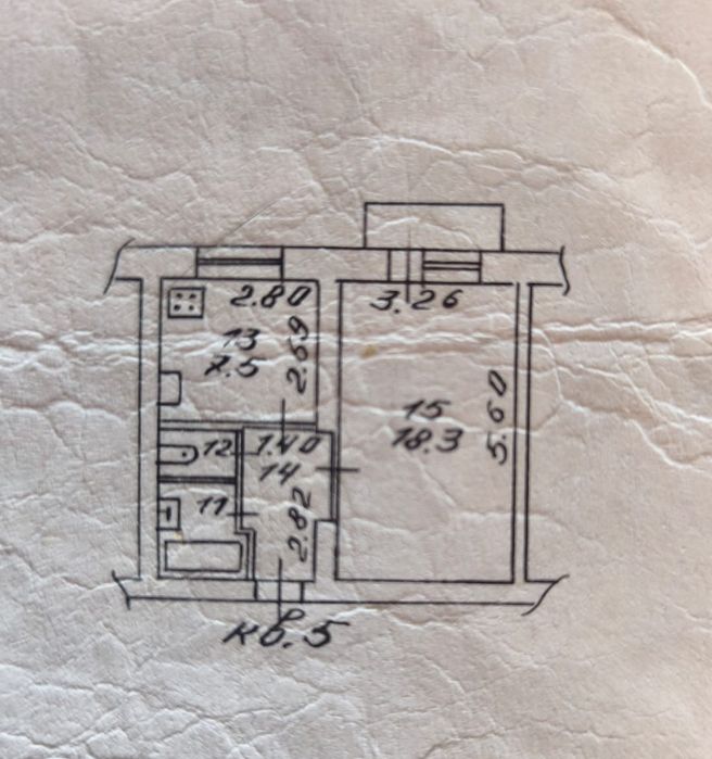 Продам квартиру 33.4 КВ.М Райымбека Желтоксан