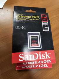 SanDisk CFexpress Extreme Pro Type B, Card memorie 256GB