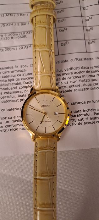 Ceas nou dama Orient Contemporary Quartz RF-QA0003G