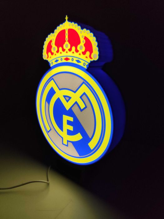 3д лампа Real Madrid C
