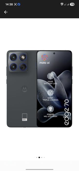 Motorola edge 70
