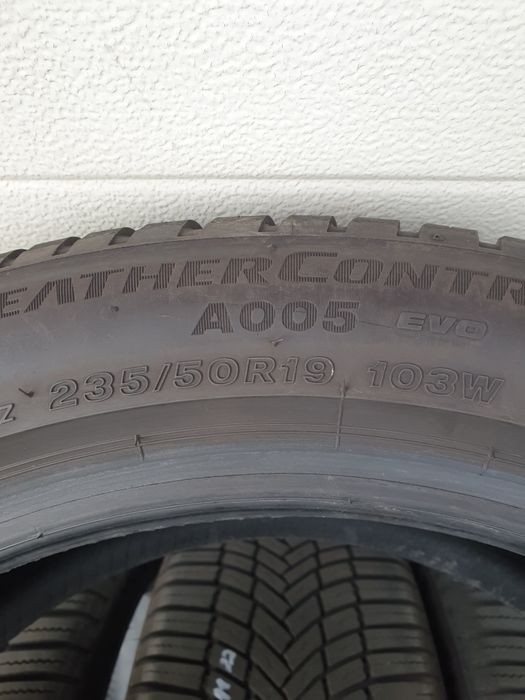 Всесезони гуми 4 броя BRIDGESTONE WeatherControl 235 50 R19 дот 1222