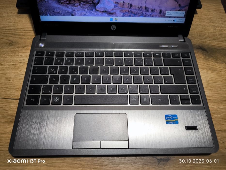 Laptop 13,3 inch aluminum HP ProBook 4340s