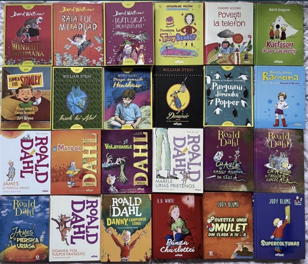 Carti pentru copii si adolescenti editura Arthur programa scolara