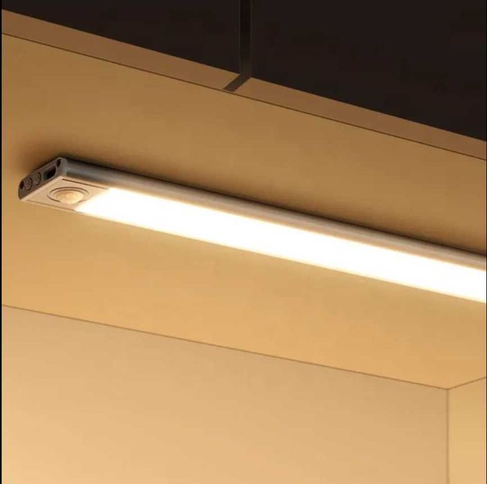 Lampa LED Ultra-Slim cu senzor de lumina si miscare ,suport magnetic