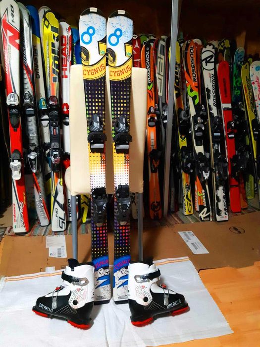 Schiuri clapari ski si bete set schi copii