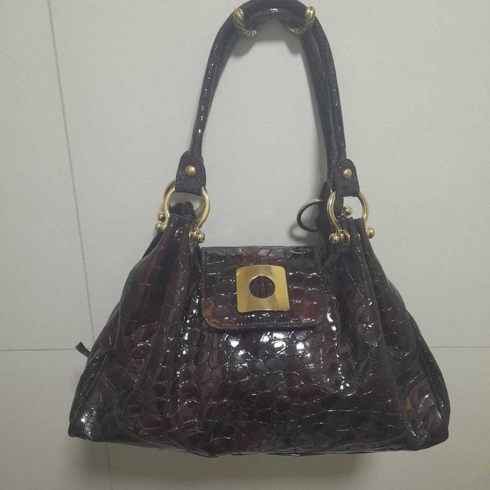 Две Итальянские лаковые сумки Longobardi  & Arcadia / Made in Italy