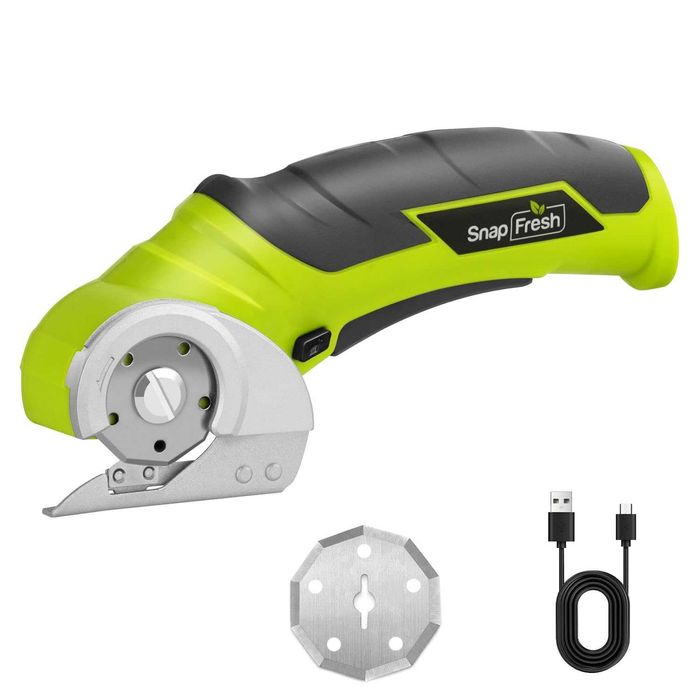 SnapFresh електрически ножица 4V с 2 авто-острящи се ножа