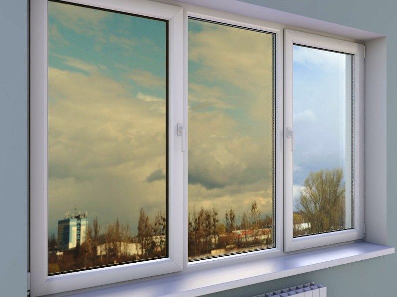 Тонировка балкон, витражных окон.