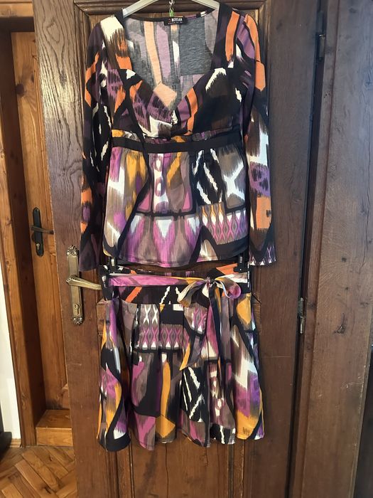 Костюм на Morgan коприна с трикотаж