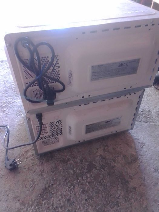 2 x cuptor cu micorunde silvercrest , functionale ,pt piese ,cu defect