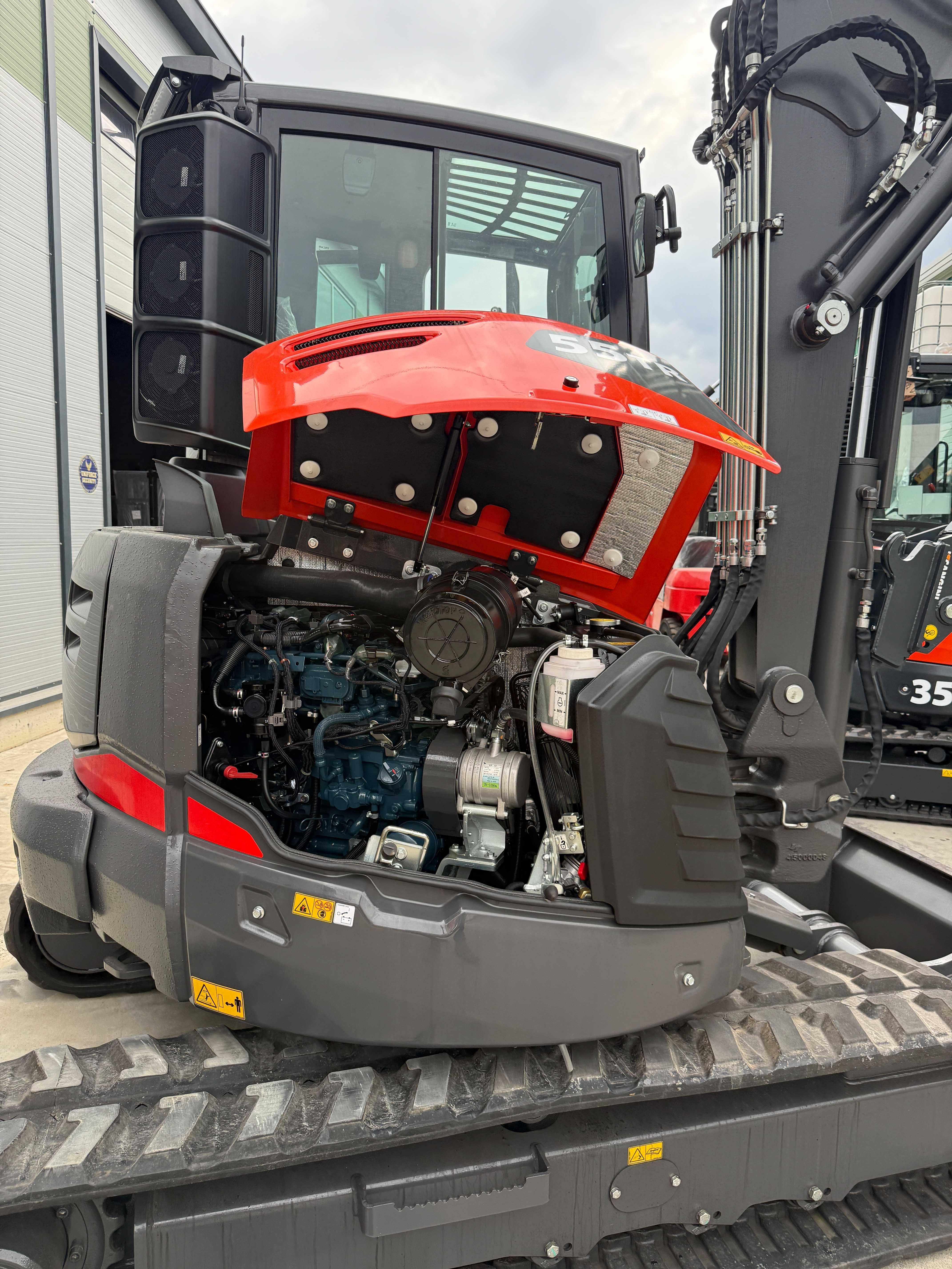 Mini Excavator NOU EUROCOMACH 55TR Italia 5,5t 5 ANI Garantie 3 Cupe