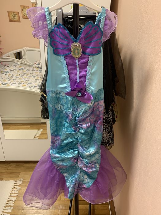 Rochta sirenă Halloween marimea 5-6 ani/110-116