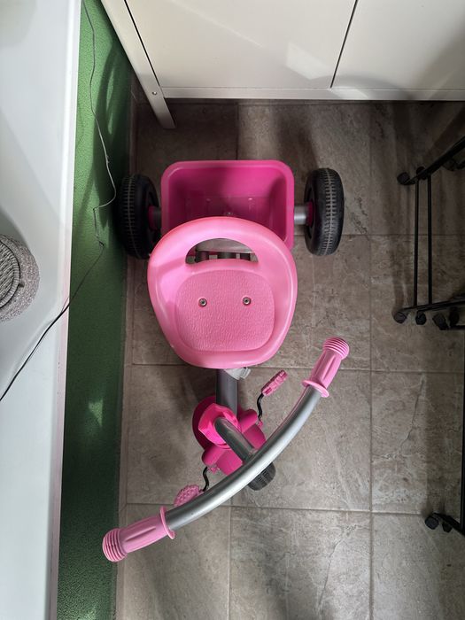 Детска розова триколка