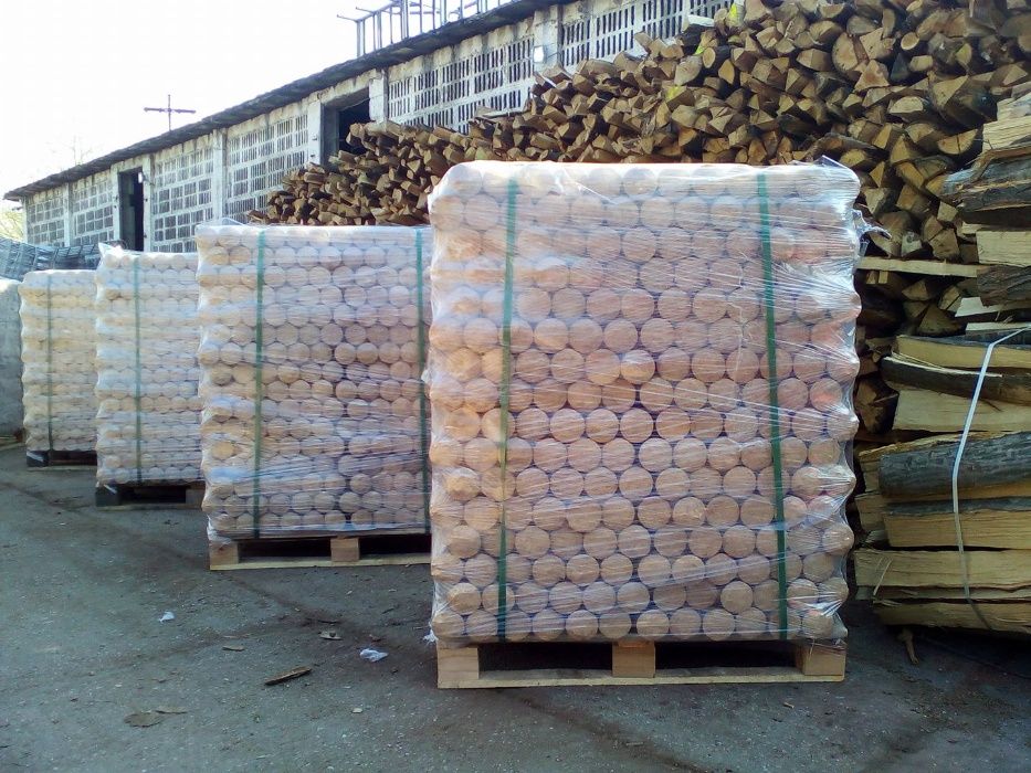 Lemne de foc fag taiate paletizate