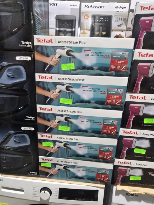 Нов уред за гладене с пара/парна ютия Tefal