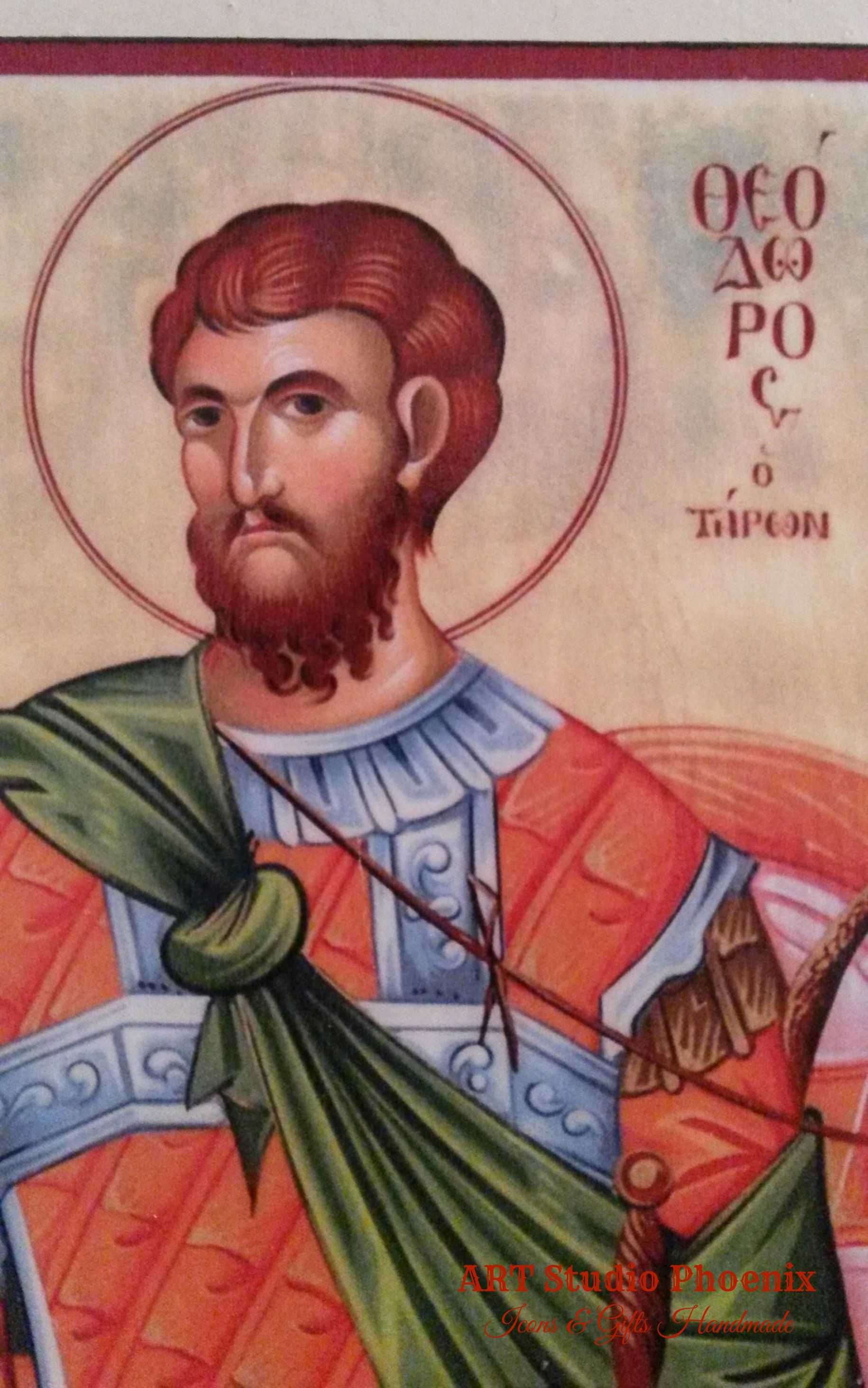 Икона на Свети Теодор Тирон icona Sveti Teodor Tiron