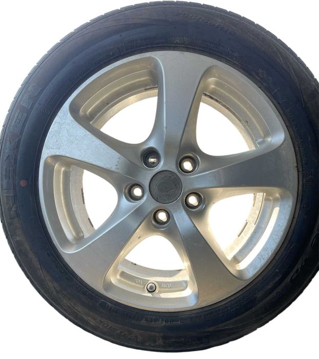 Set jante aliaj R16 Opel, Vw 5x110 cu anvelope de vara
