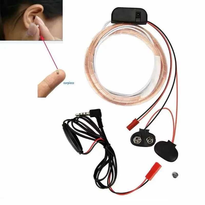 Casca MAGNETI pe timpan,Handsfree, Casti Microvibratii Casca de Copiat