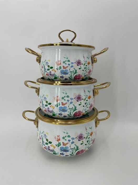 Набор кастрюлей, 2,3,4 литров