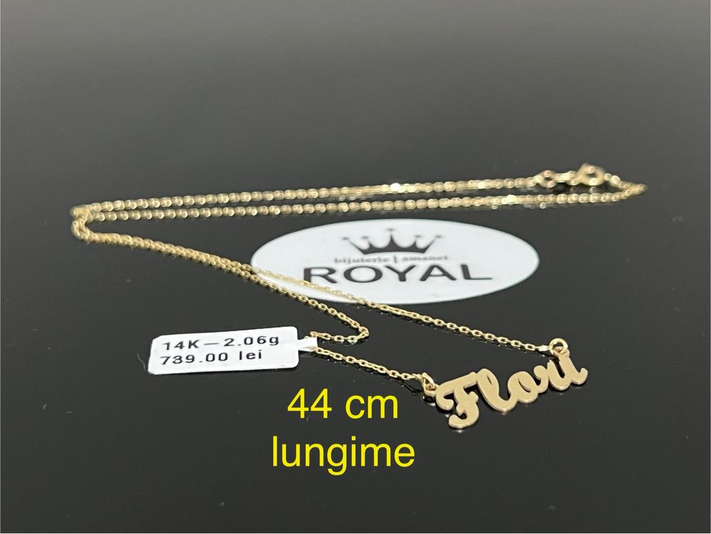 Bijuteria Royal CB : Lant aur 14k 2,06 grame
