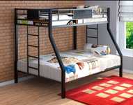Двухъярусная Металлическая Кровать, LOFT Style, Разборная,