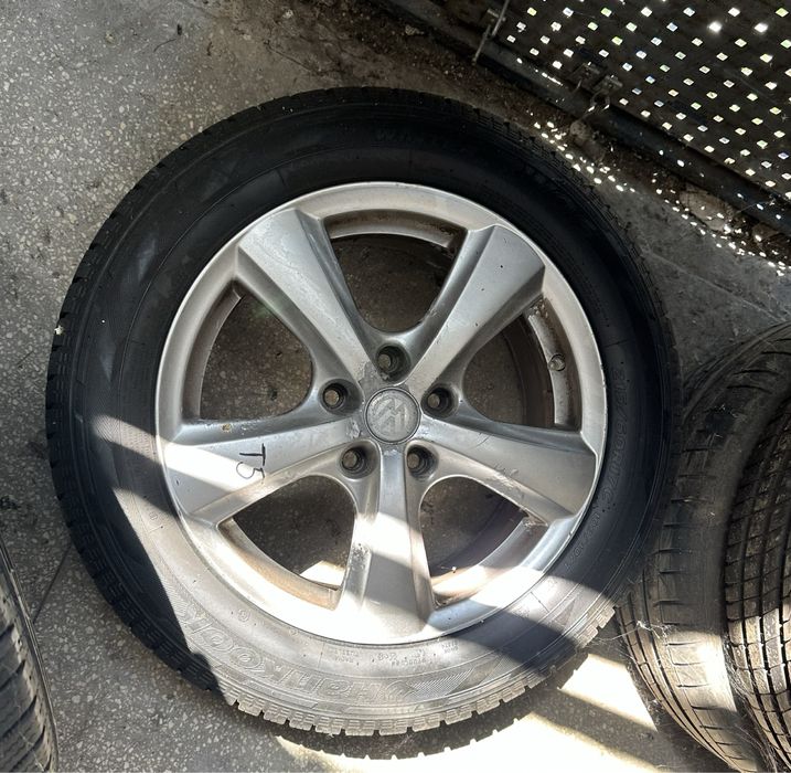 Jante aliaj VW T5,T6 R17 cu anvelope iarna C