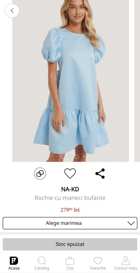 Rochie noua NA-KD, marime 40