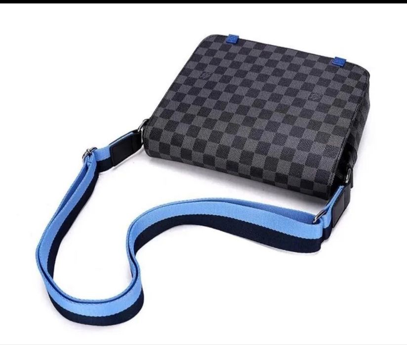 Мужская сумка Louis Vuitton District Damier Graphite PM