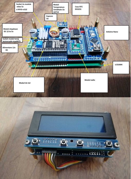 PCB-Shield - Arduino Mega, Nano, ESp32