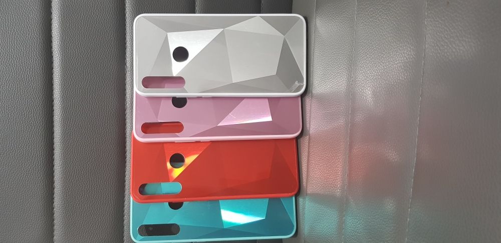 Husa cu textura diamant pentru  Huawei P smart Z ; P smart 2019