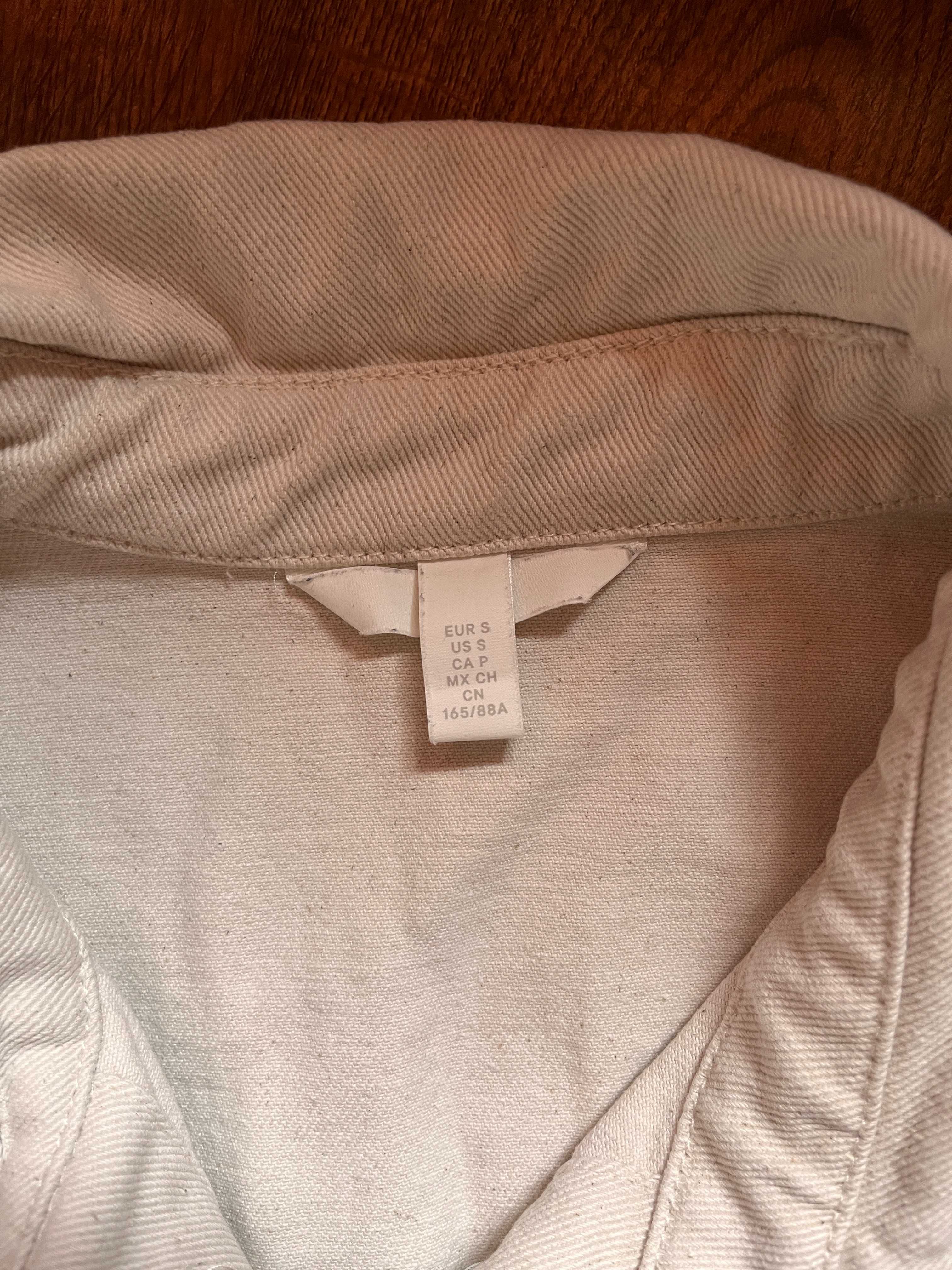 Vesta crem de blugi H&M ca nou S oversize