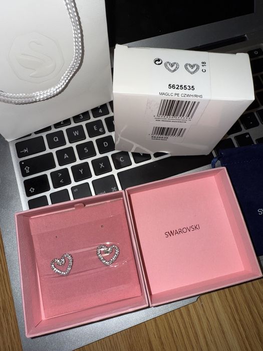 Cercei Heart Swarovski