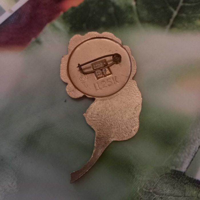 Винтажная брошь роза советская коллекция