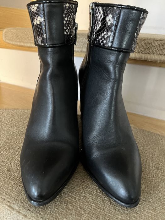Botine dama piele