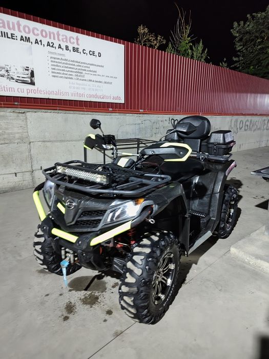 Vând atv cf 450l sau schimb cu ceva mai mare