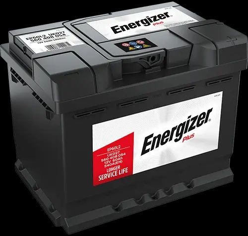 Аккумулятор Energizer Plus EP60L2 60 Ah (правый+)