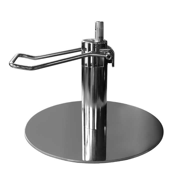 Фризьорски стол с вълнообразни подлакътници 5000 - черен