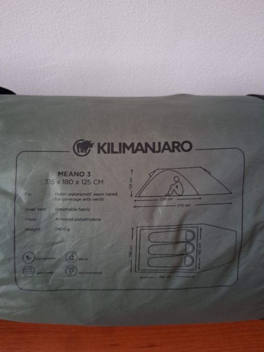 Cort 3 persoane Kilimanjaro