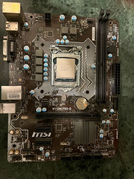 Placa de baza plus procesor