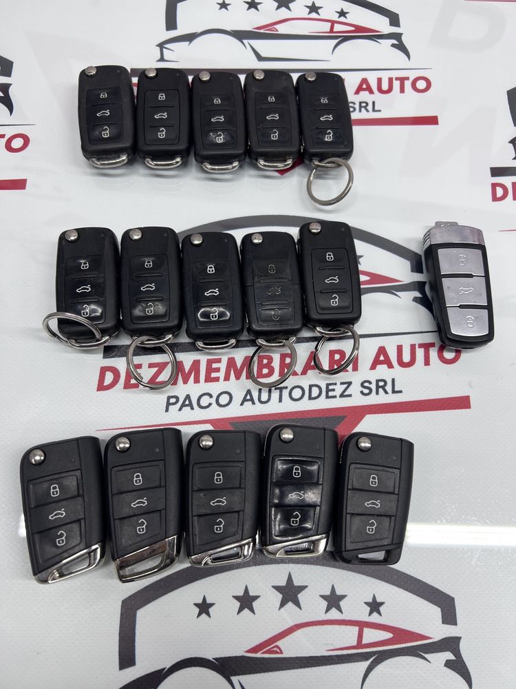 Cheie Completa Originala Vw Golf 6 7 Passat B6 B7 CC Tiguan