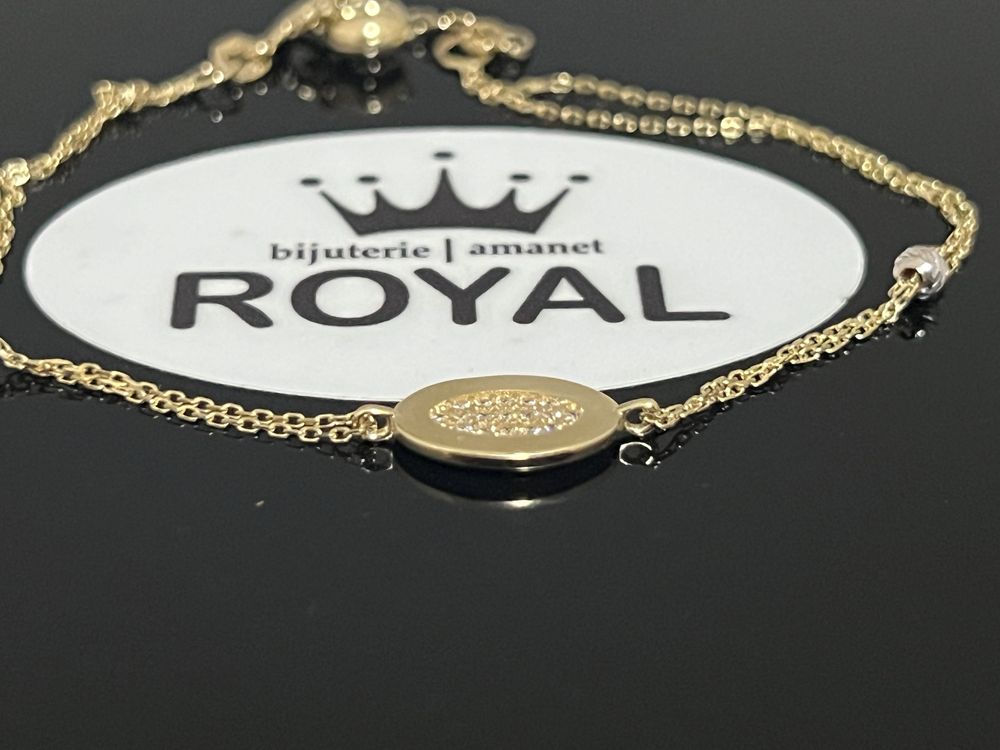 Bijuteria Royal CB : Bratara dama aur 14k 2,25 grame