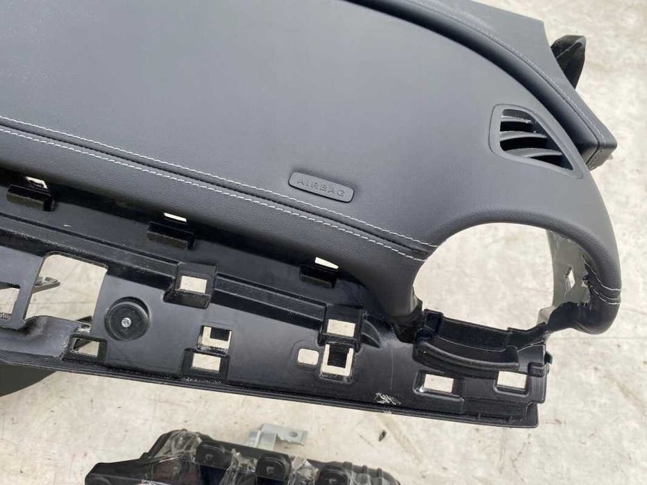 Mercedes Benz C W206 plansa bord HUD kit airbag volan pasager genunchi