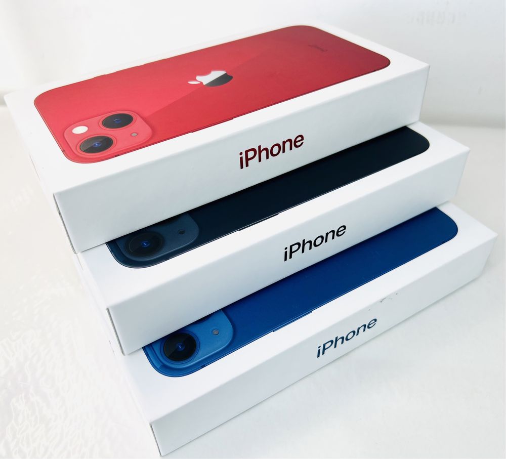 НОВ! Apple iPhone 13 128GB MIdnight / Blue / Red Гаранция!