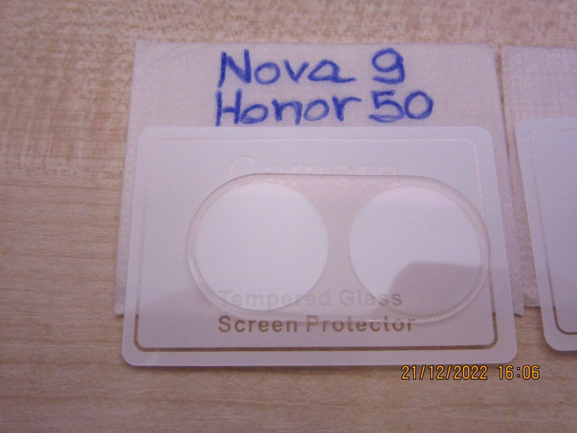 Huawei Nova 9 9 SE Y70 8i Honor 50 Lite / Стъклен протектор камера