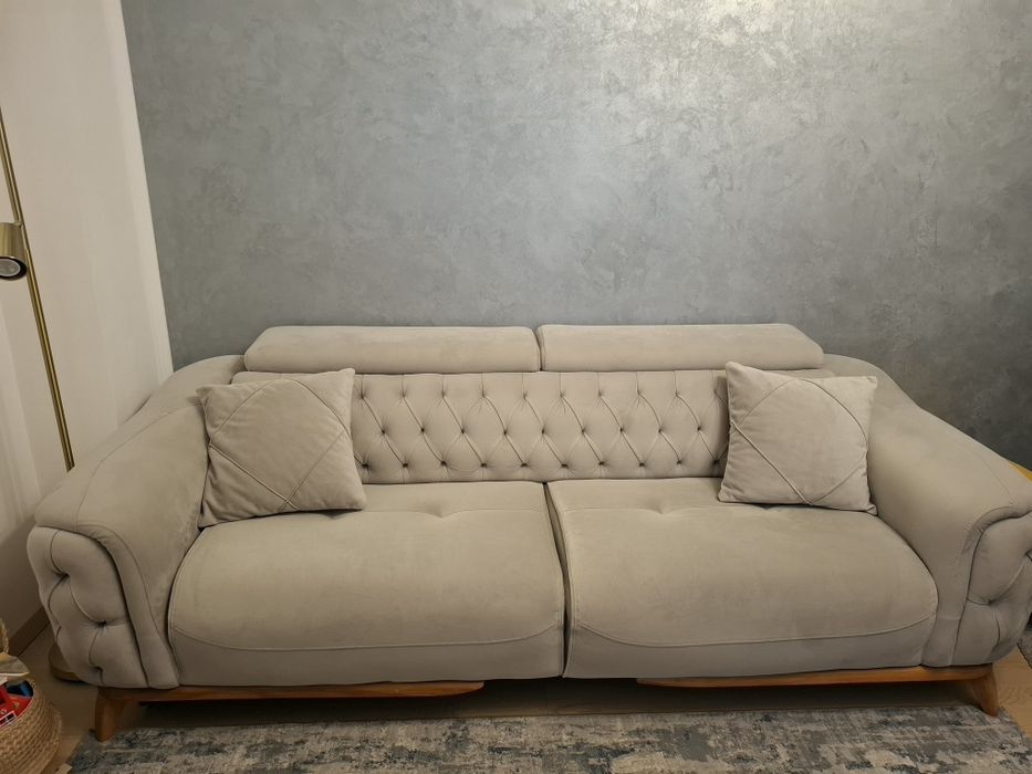 Canapea fixă 3 locuri model actual